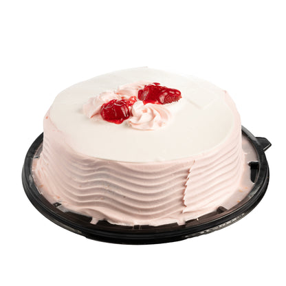 Tres leches con yogurt de fresa