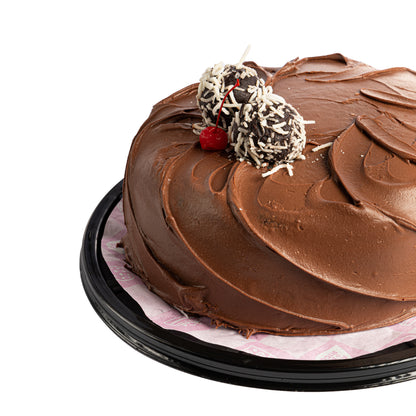 Pastel de trufa de chocolate