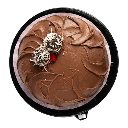 Pastel de trufa de chocolate