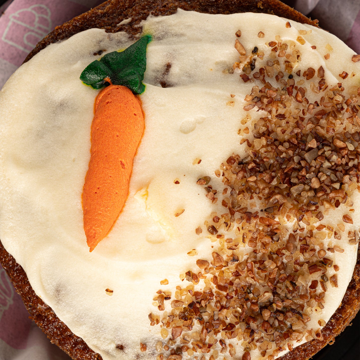 Pastel de zanahoria personal