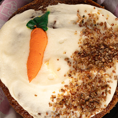 Pastel de zanahoria personal