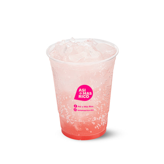 Soda italiana de fresa