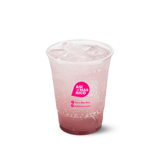 Soda italiana de frutos rojos